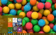 Candy win10 theme