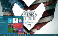 4th Of July win10 theme
