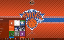 New York Knicks win10 theme