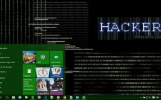 Hacker win10 theme
