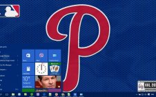 Philadelphia Phillies win10 theme