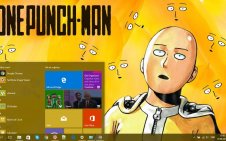 One Punch Man  win10 theme