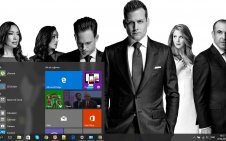 Suits win10 theme