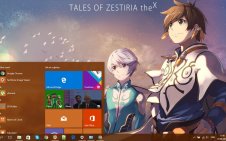 Tales of Zestiria the X win10 theme