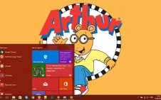 Arthur win10 theme