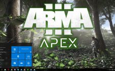 ArmA 3: Apex win10 theme