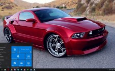 Ford Mustang win10 theme