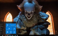 Pennywise win10 theme