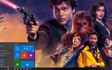Solo: A Star Wars Story win10 theme