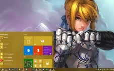 Saber (Fate/stay night) win10 theme
