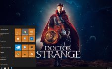 Doctor Strange win10 theme