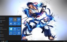 Ryu (Street Fighter) win10 theme