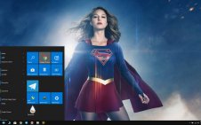 Supergirl (TV series) win10 theme
