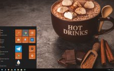 Hot Chocolate win10 theme