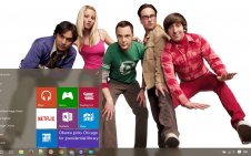 The Big Bang Theory win10 theme