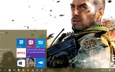 Call of Duty Modern Warfare win10 theme