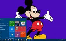 Mickey Mouse win10 theme
