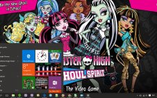 Monster High win10 theme