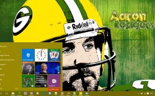 Green Bay Packers win10 theme