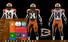 Cleveland Browns win10 theme