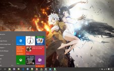 Is It Wrong To Try and Pick Up Girls In a Dungeon? win10 theme