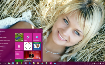 Country Girl Theme Desktop