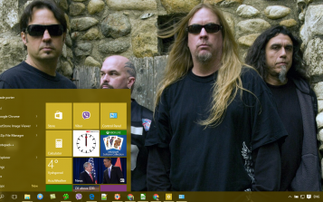 Slayer Theme Desktop