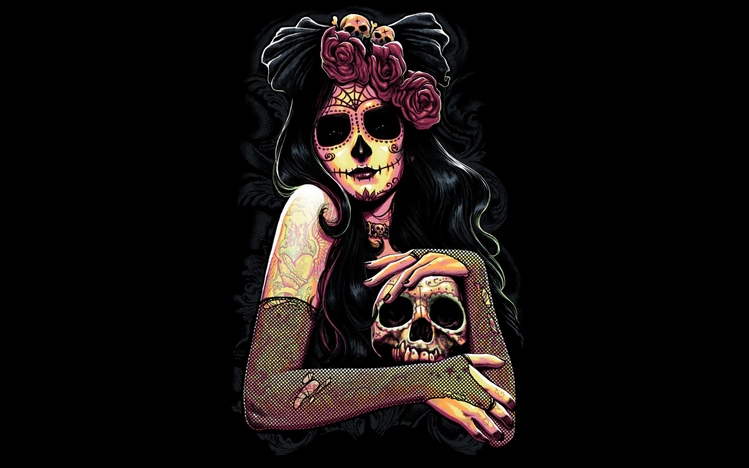 Day Of The Dead Windows 10 Theme Themepack me