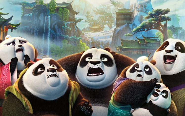 Kung Fu Panda 3 Windows 10 Theme - themepack.me