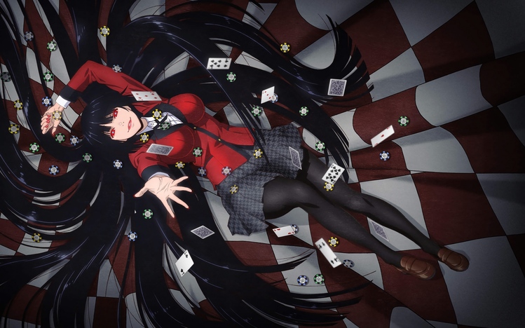 Kakegurui – Compulsive Gambler Windows 10 Theme - themepack.me