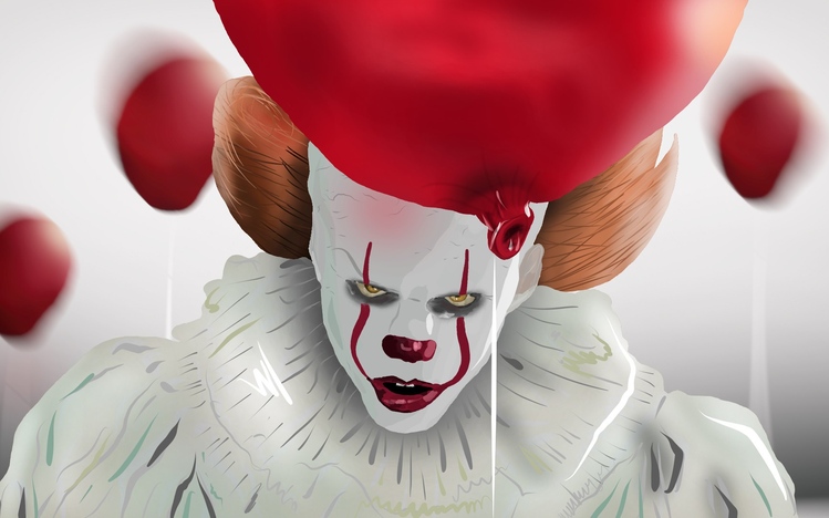 Pennywise Windows 10 Theme - themepack.me