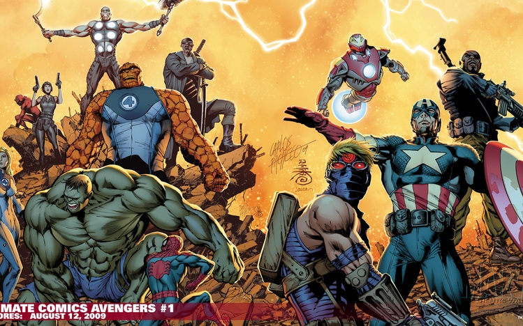 Marvel Avenger Wallpaper<br/>