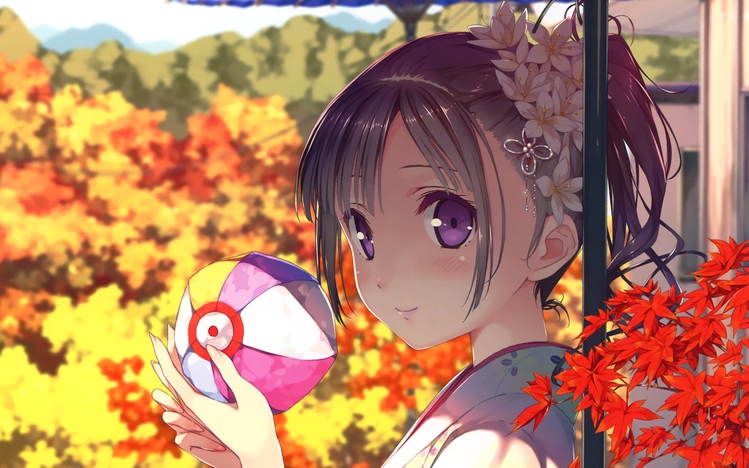 Cute Anime Windows 10 Theme themepack.me