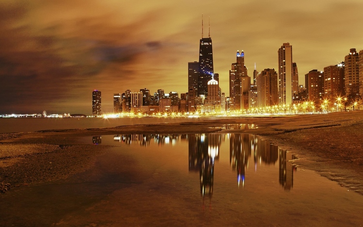 Chicago Skyline Windows 10 Theme - themepack.me