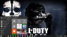 COD Ghost windows theme
