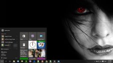 Sharingan windows theme