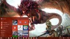 Monster Hunter windows theme