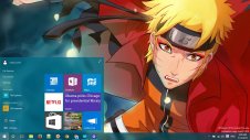 Naruto Uzumaki windows theme