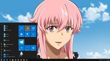 Mirai Nikki windows theme