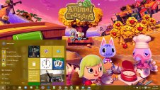 Animal Crossing: New Leaf windows theme