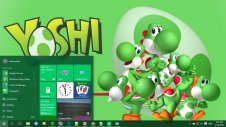 Yoshi windows theme
