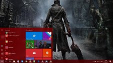 Bloodborne windows theme