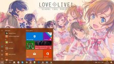 Love Live! windows theme