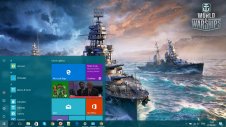 World of Warships windows theme