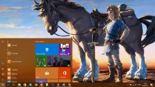 The Legend of Zelda: Breath of the Wild windows theme