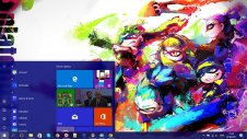 Splatoon windows theme