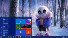 Sans (Undertale) windows theme
