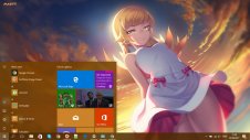 Monogatari Series windows theme