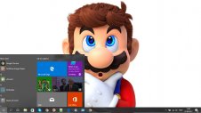 Super Mario Odyssey windows theme
