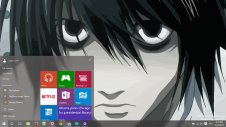 Death Note windows theme